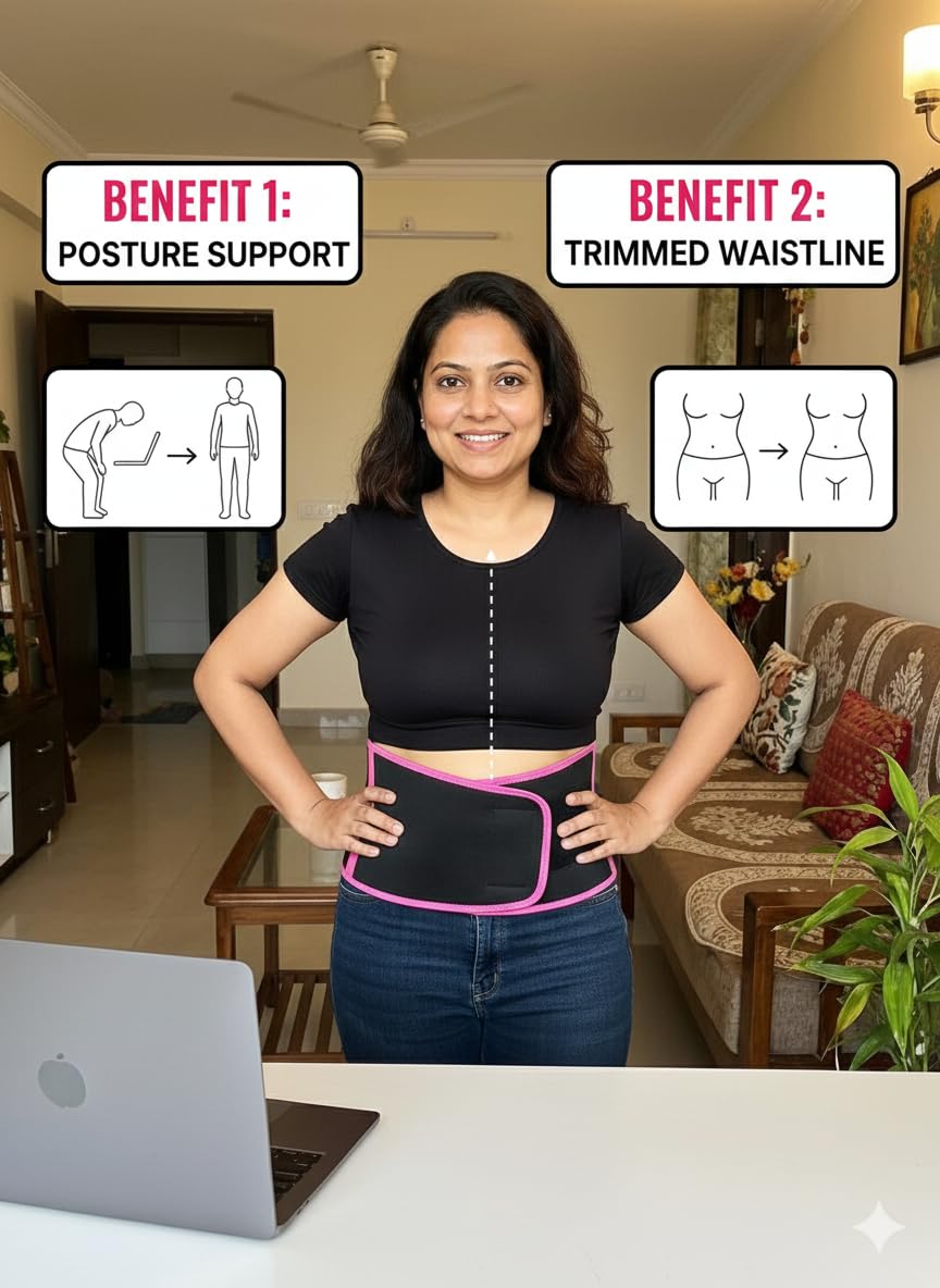Sculpt and Sweat Waist Trimmer Belt
